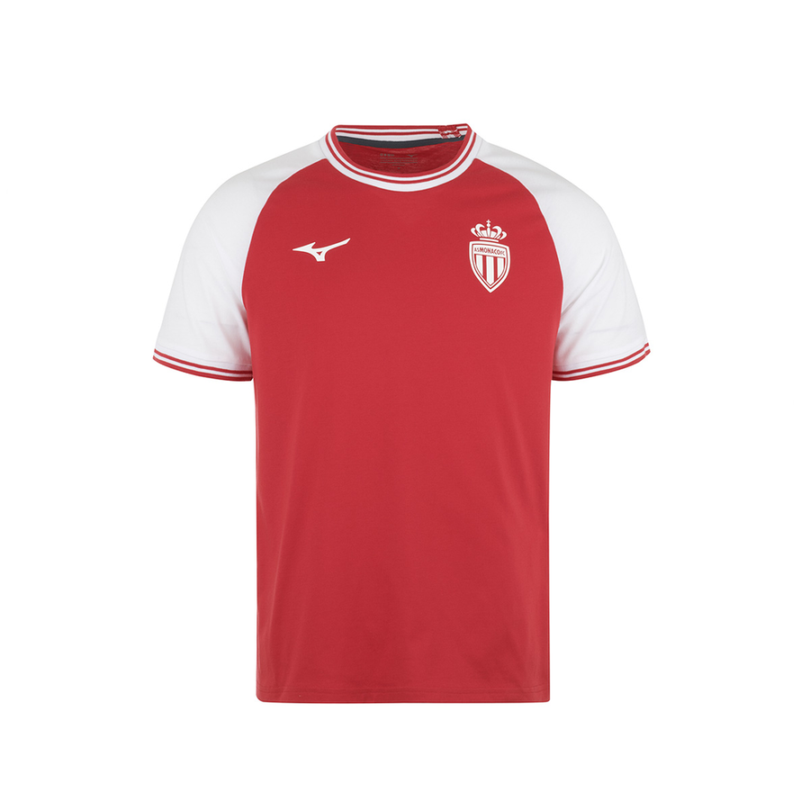 Mizuno Cotton Tee AS Monaco Men Tango Red